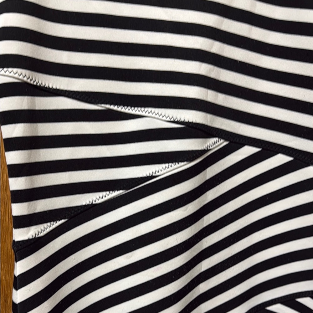 Michael Kors Black and White Sheath Midi - Picture 3 of 8